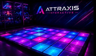 Attraxis LED dance floor